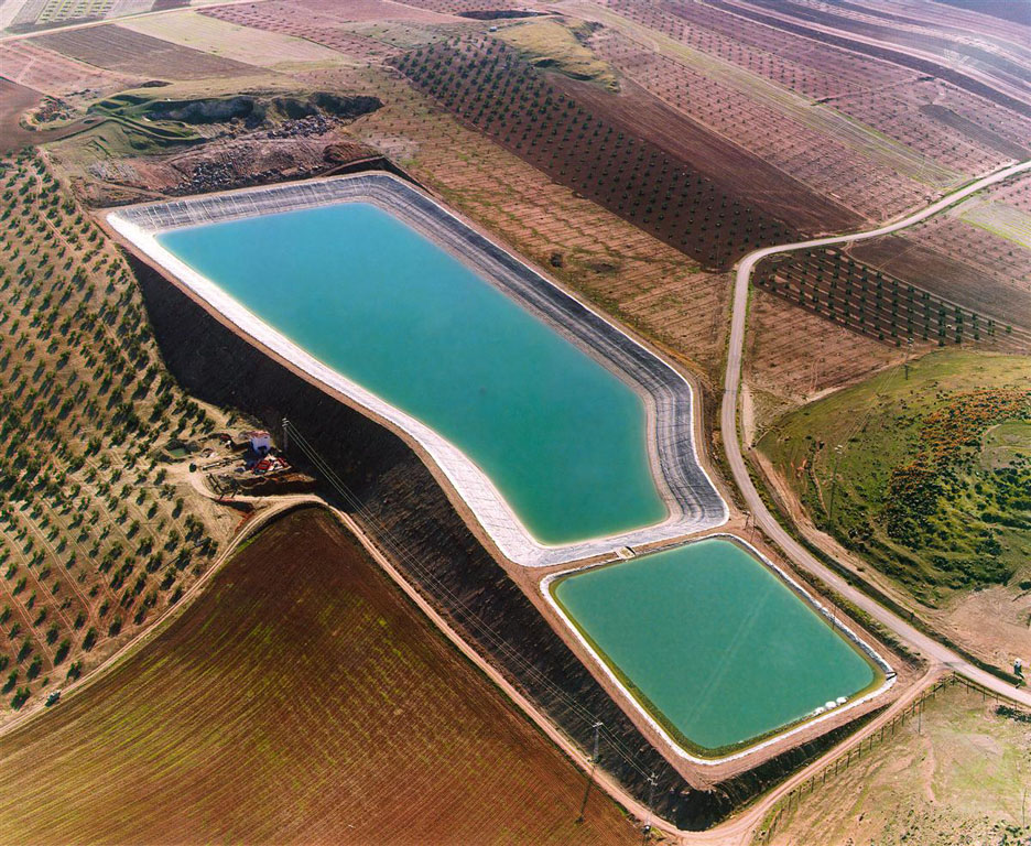Impermeabilización de balsas de agua y riego - Tingeo