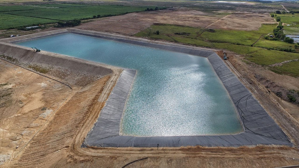Impermeabilización de balsas de agua y riego - Tingeo